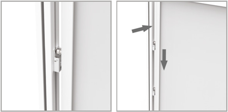 Fissaggio rapido pannelli con battuta dx/sx - immagine 3