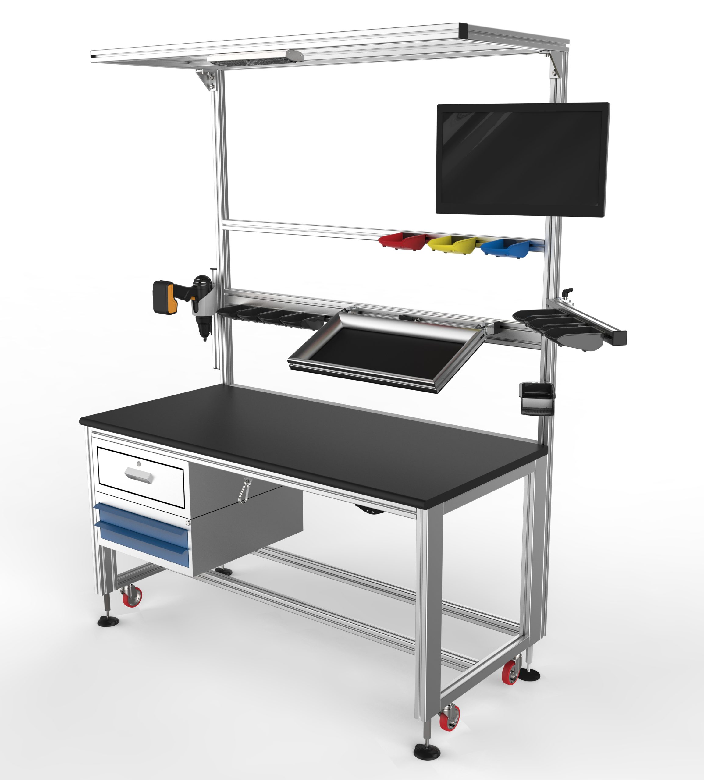 Postazioni di Lavoro Modulari in Alluminio | Alea Sistemi